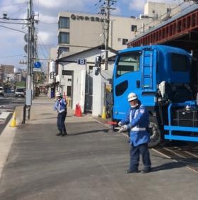 現場（交通誘導）