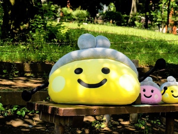 マスコットキャラクターのちょびんくん♪オフィスのいたるところにいます