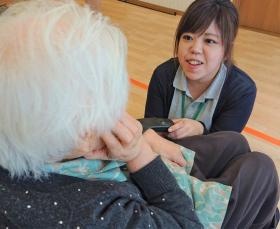 ご利用者様との談笑