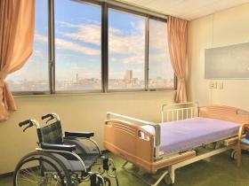 眺めのいい居室や病室