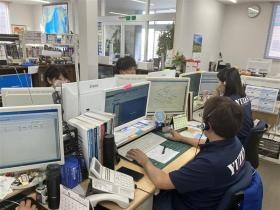 受注業務の様子