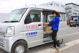 配送業務の様子