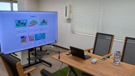 静岡支社の作業場所です。