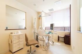 全室完全個室で、口腔外バキューム全室設置しています