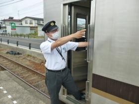 いいでんの車掌さん
