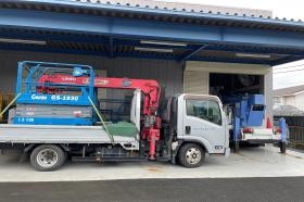 ユニック車２ｔ、４ｔ（中型免許が生かせます）