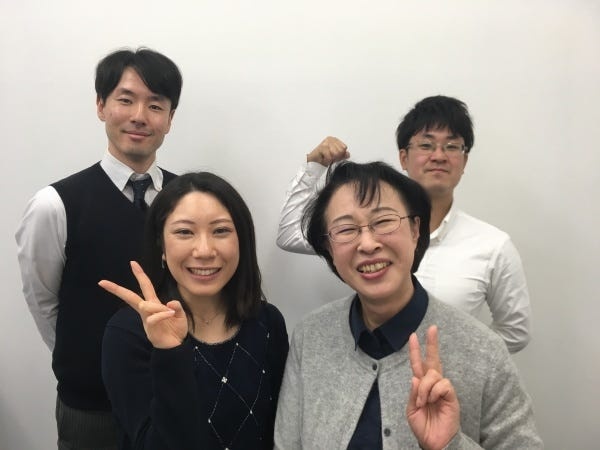 お仕事の中で困ったことがあれば何でも相談してください！