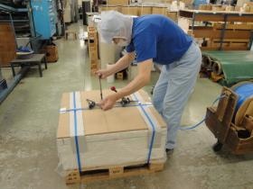 作業イメージ（バンド掛け作業）