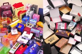 各種紙製パッケージ（商品イメージ）