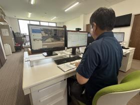 今年入社の新人君も頑張っています！－１