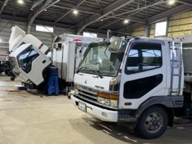 大型車作業スペース