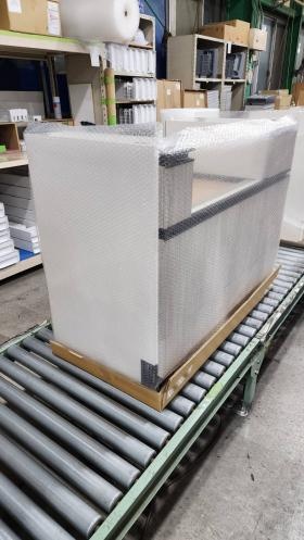 完成品の梱包作業も行います。