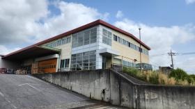 関東工場外観です。関東エリアトップシェアの実績を誇ります。