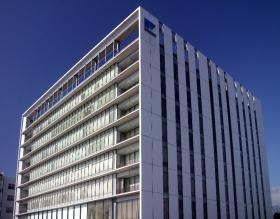 静岡県沼津市にある明電システムソリューション本社