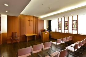 衣笠病院内にあるチャペル