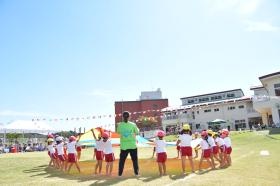 さとの保育園 園庭