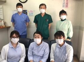 医師、衛生士、受付