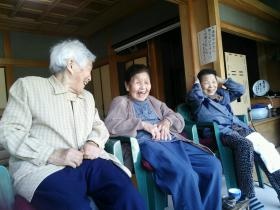 電位治療の様子