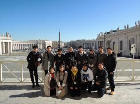 ２０１９年にイタリアへ研修旅行に行きました。