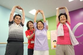 簡単な体操サポート（イメージ）