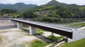 ２０１８年西日本豪雨で被災したインフラの復旧に携わりました。