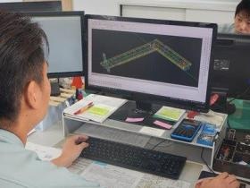設計による図面照査に始まり、生産計画を立案します。