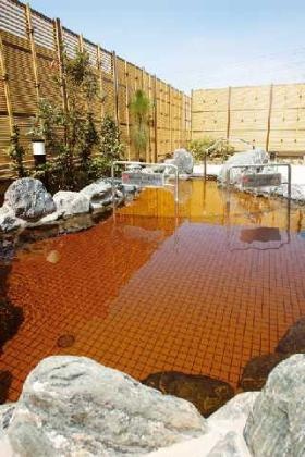 天然温泉の露天風呂