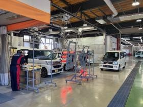 塗装エリアです