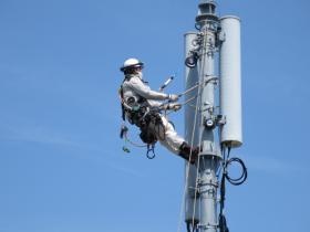 携帯基地局工事
