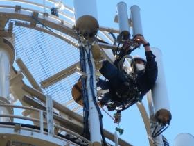 携帯基地局工事