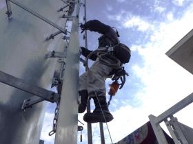 携帯基地局工事