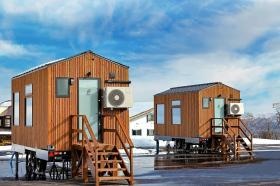 トレーラーハウスサウナ棟