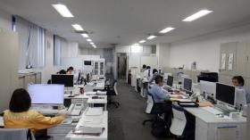 松山支店内の写真です。