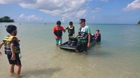 マリンジェットで海のドライブ！職員は自由に使ってＯＫ！無料