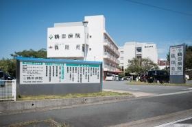 産業道路からの入口付近