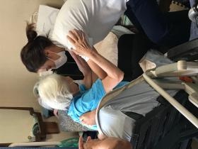 訪問の様子（看護師）