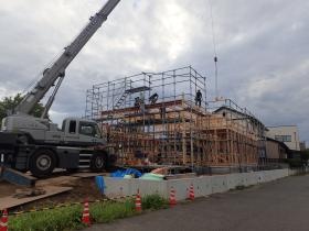 木造建築も行います。