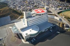 病院外観 航空写真