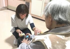 職員とご利用者様