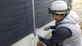 給排水工事の様子です。