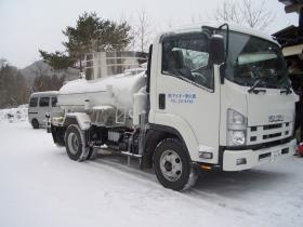 保有のバキュームカーです。