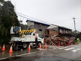 能登半島地震の災害復旧にも行きました。