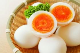 当社の主力商品「味付ゆでたまご」