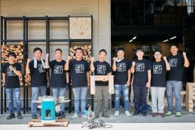 建築端材を利用した「捨てないプロジェクト」