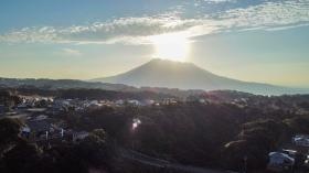 朝日も綺麗に見えます