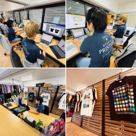 オリジナルＴシャツの営業事務