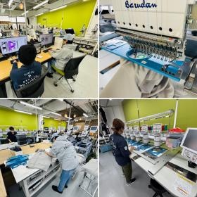 刺繍データ作成・制作スタッフ