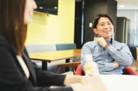 社内はいつもワイワイにぎやか！