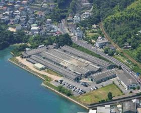 ８，０００坪ある広島工場