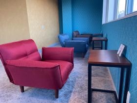 仙台のラウンジ・お昼はここで休憩しても。ＷＩＦＩ環境完備